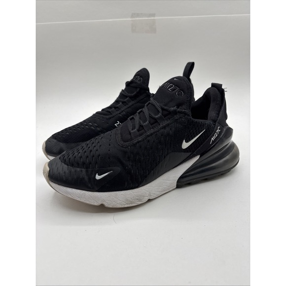 Nike Shoes - Nike Air Max 270 (GS) Black Running Shoes 943345-001 Size 7Y W 5.5